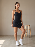 Court tenis negro - frontal