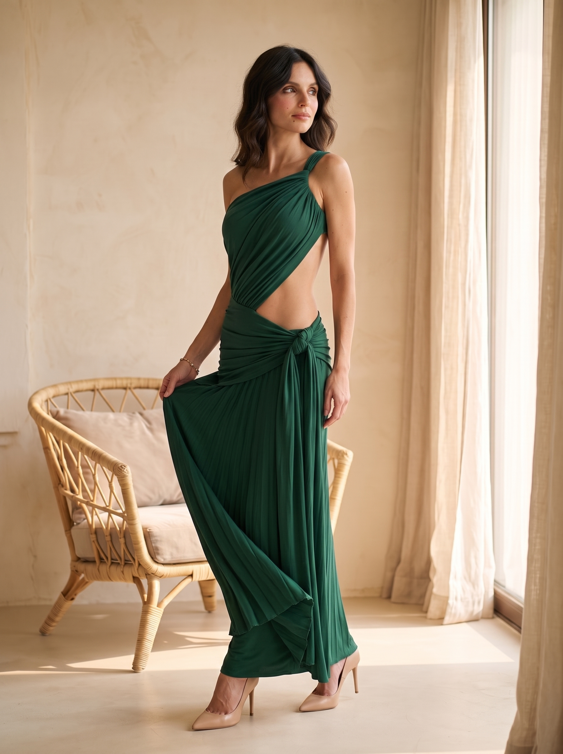 Portofino vestido verde
