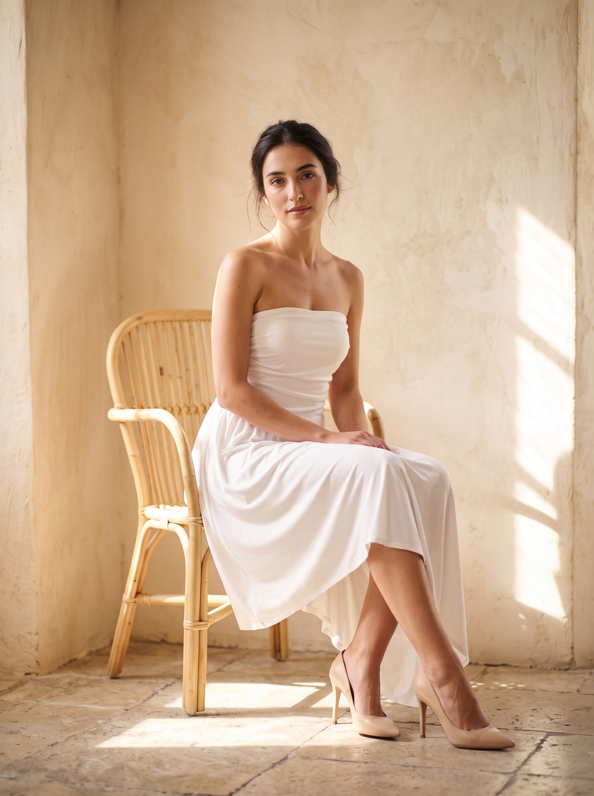 Riviera vestido blanco