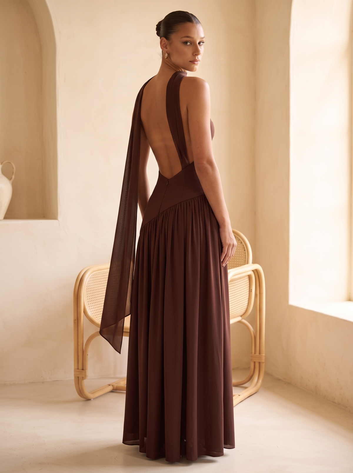 Cannes vestido - espalda