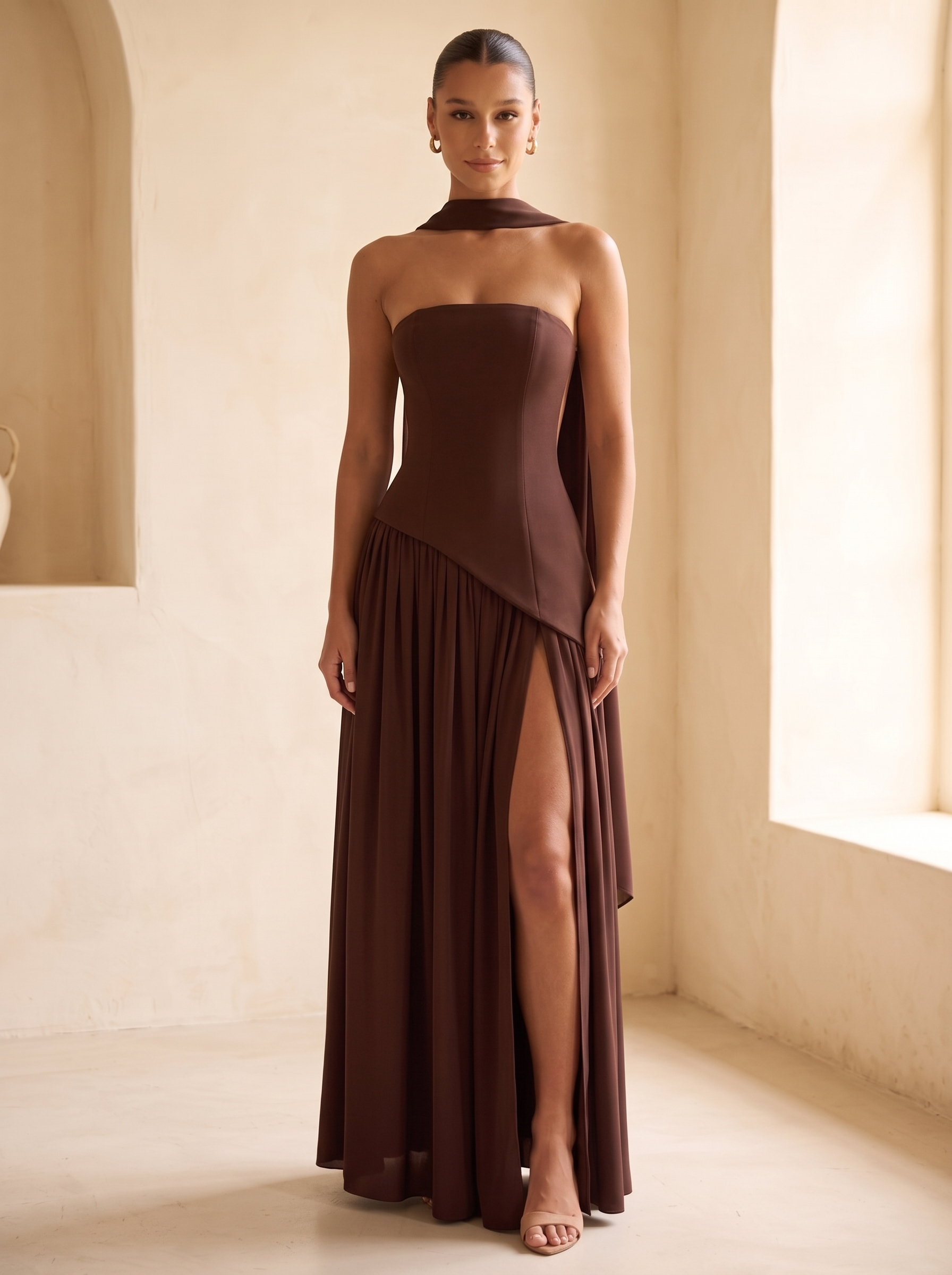 Cannes marron oscuro