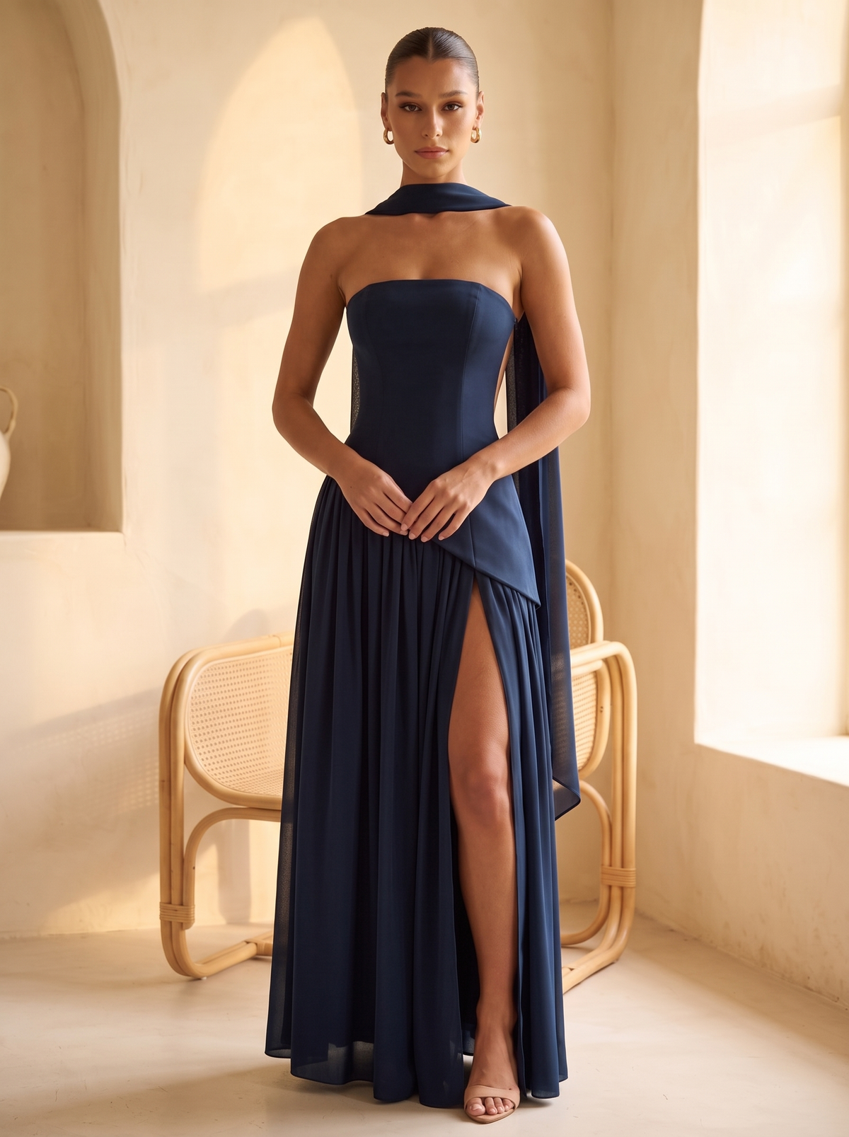 Cannes azul oscuro