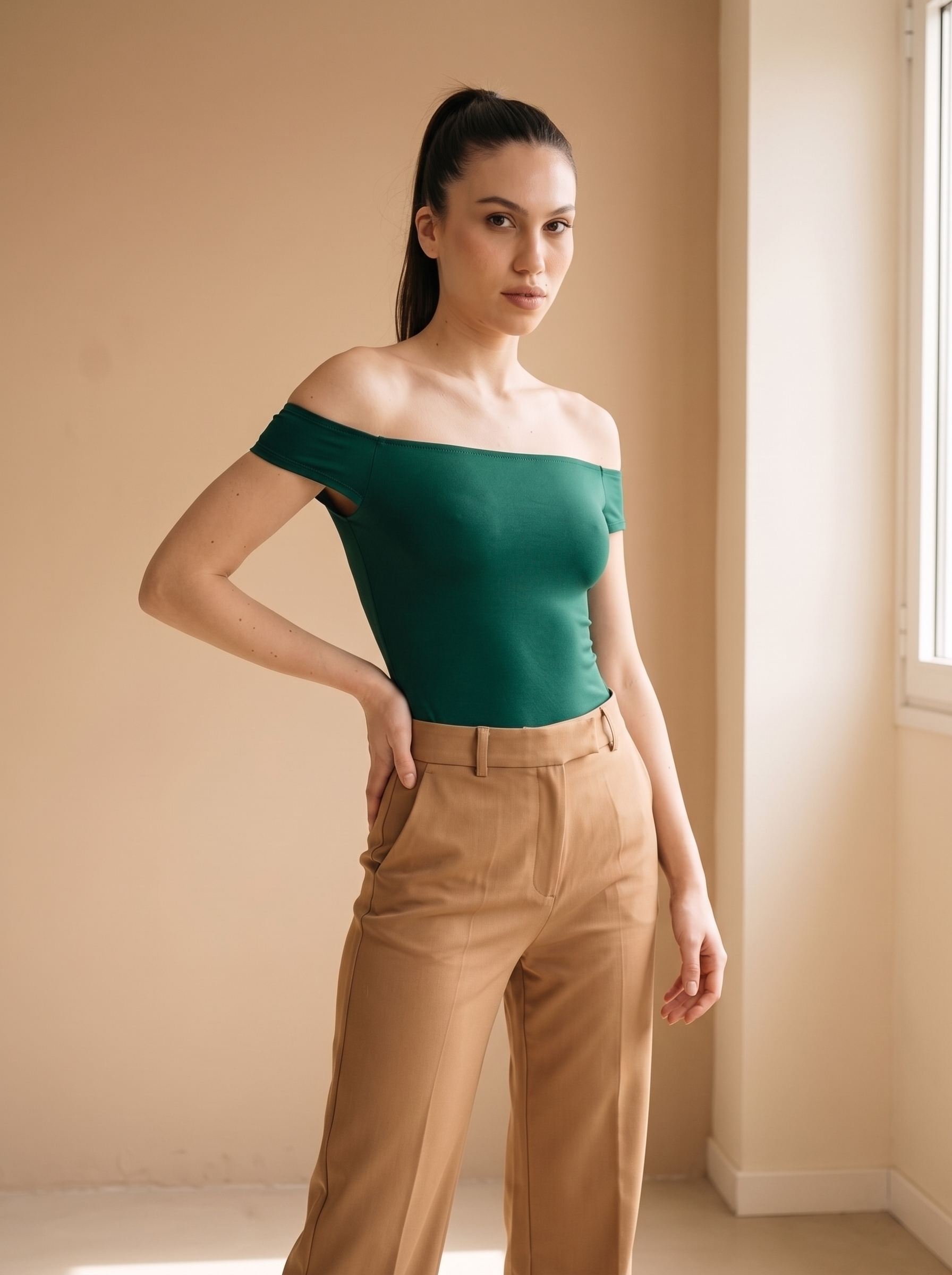Bardot body verde