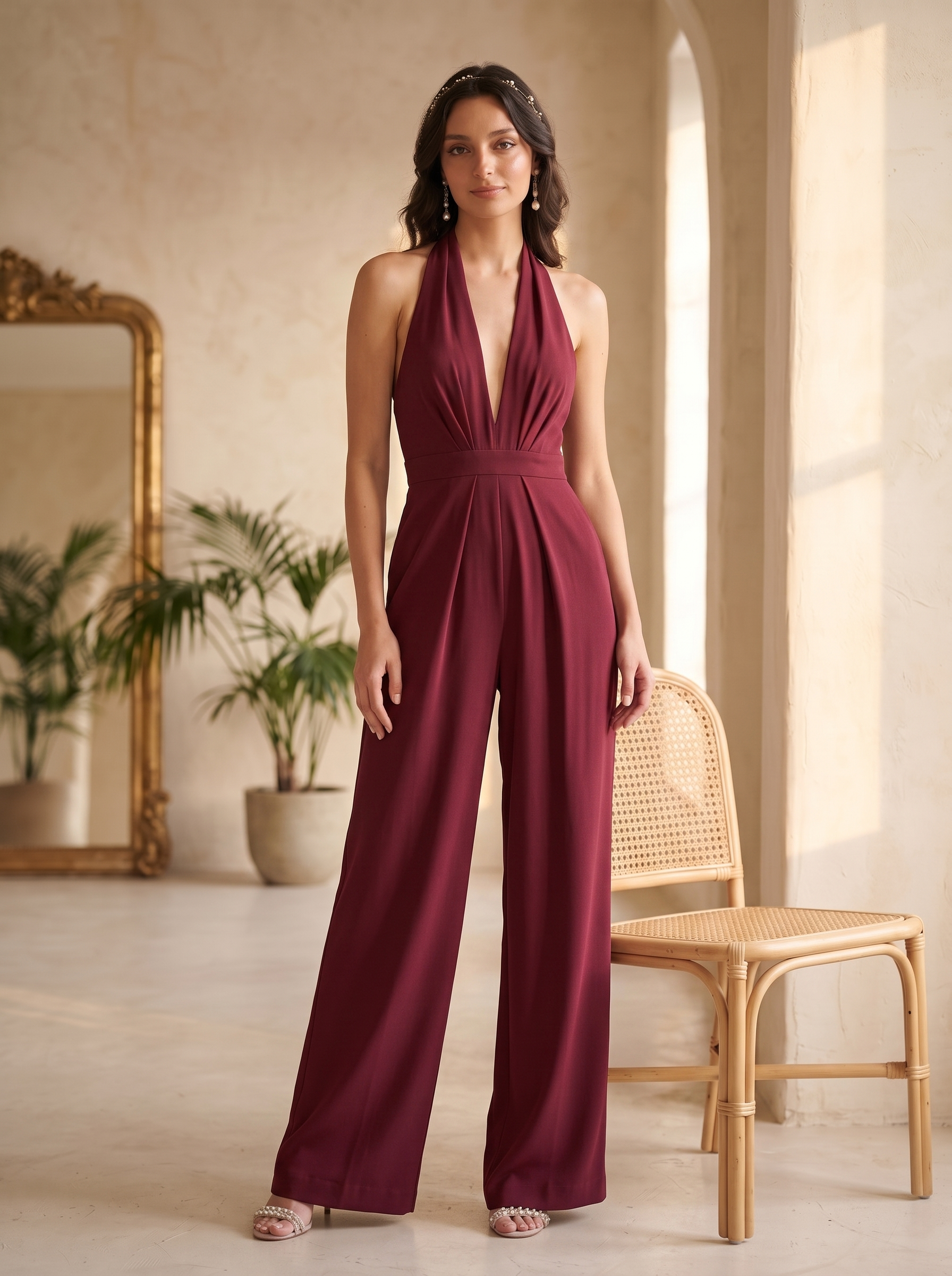 Gatsby mono rojo vino