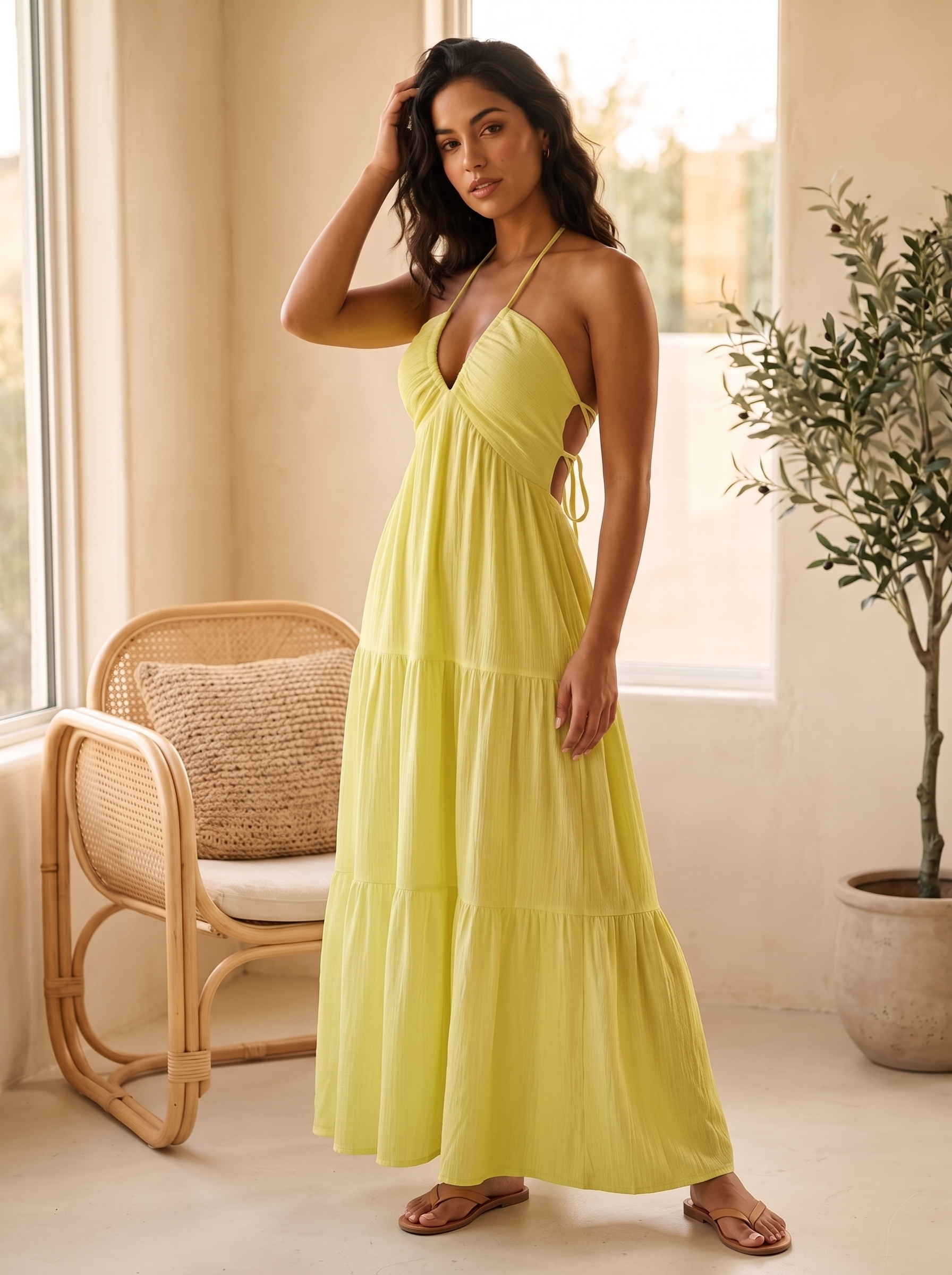 Formentera verde amarillo