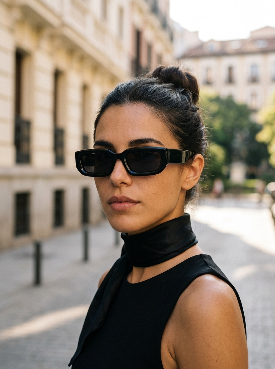 Belise Rimini sunglasses on model